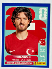2026 Panini FIFA World Cup Ferdi Kadıoğlu URU 7 Türkiye Sticker