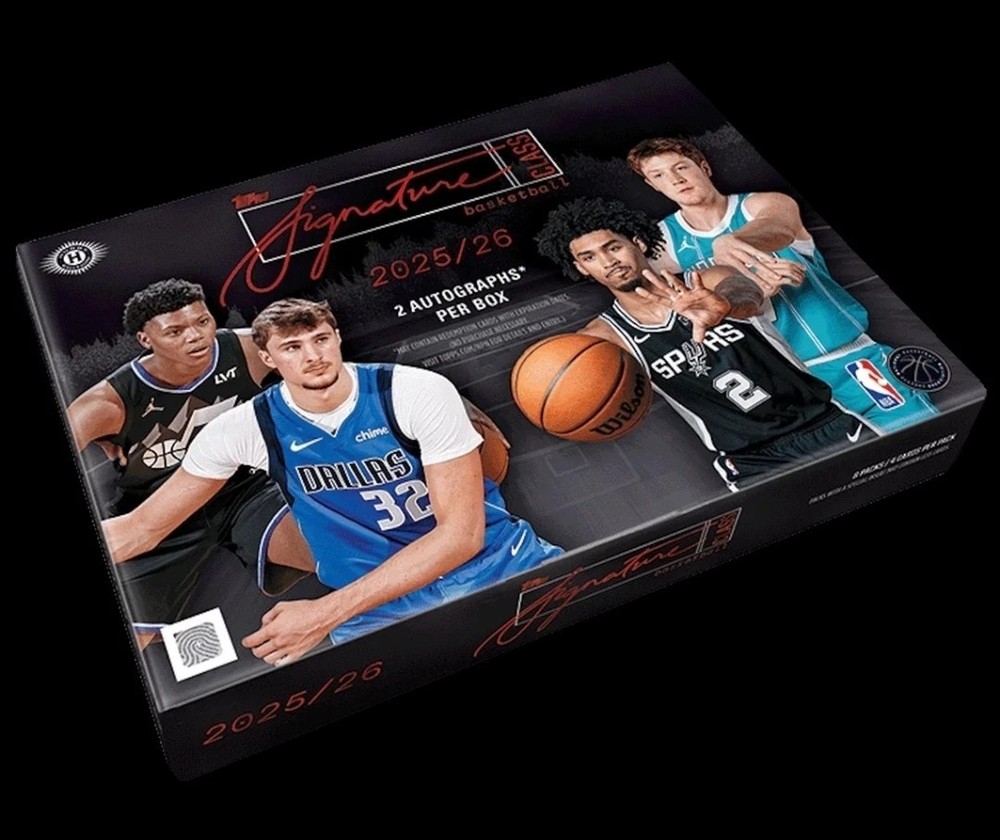 2025/26 TOPPS SIGNATURE CLASS BASKETBALL HOBBY BOX -CASE FRESH