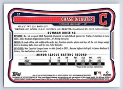 CHASE DeLAUTER GUARDIANS RC 2026 BOWMAN #37