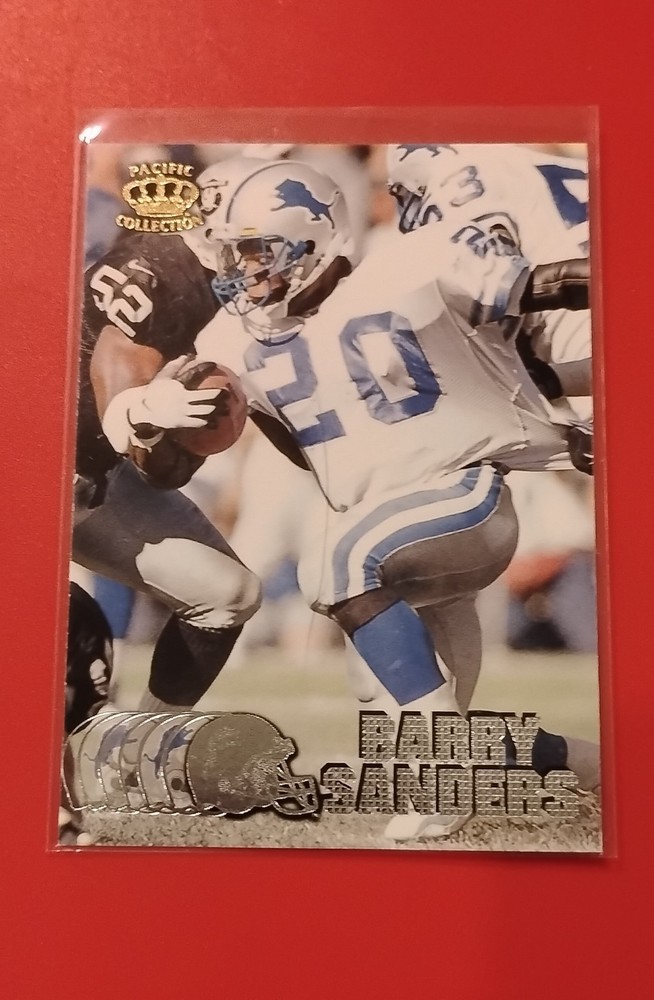 1997 Pacific Crown Collection – Barry Sanders #138 Silver