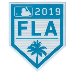 2019 Grapefruit League MLB Spring Training TPU EmbossTech Jersey Patch (Navy Blu