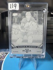 22-23 UpperDeck Nathan MacKinnon BlackDiamond Retro”06″Printing Plates Black 1/1