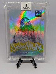 Jesus Christ Sunday Kings Custom Devotional Card Father & Son Card Company