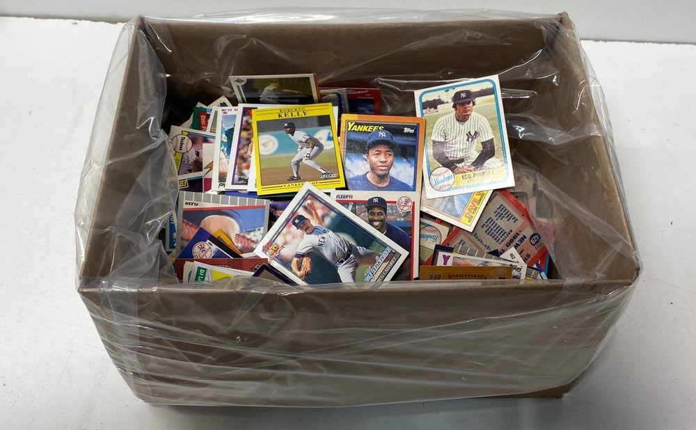 Baseball Card Lot 1980s-90s Topps Mixed Brands 3.5 Lbs