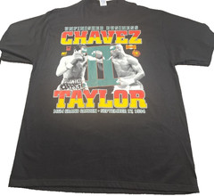 1994 MGM Chavez Taylor II Boxing Deadstock Unfinished Business BLK Tee Shirt XL