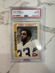1978 Topps – Tony Dorsett #315 (RC) PSA 8