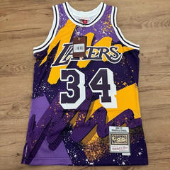 Mitchell & Ness Shaquille O’Neil Shaq Hyper Hoops Swingman Jersey Lakers Sz S