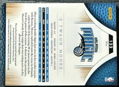 E’TWAUN MOORE 2012-13 IMMACULATE ACETATE ROOKIE AUTO PATCH NUMBERS /55