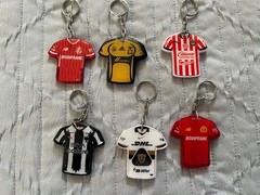LIGA MX KEYCHAIN LLAVEROS DE FUTBOL,TOLUCA,PUMAS,CHIVAS,MONTERREY,TIGRES 2 inch