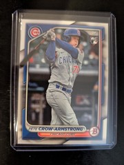 Pete Crow-Armstrong 2024 Bowman #85Rookie RC Chicago Cubs
