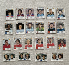 Panini Espana 82 FIFA World Cup 1982 Player Portrait Sticker Lot 22