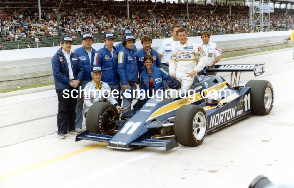 VINTAGE RACING PHOTO; 1980 BOBBY UNSER; INDY 500; USAC INDY CAR, 3″ X 5″