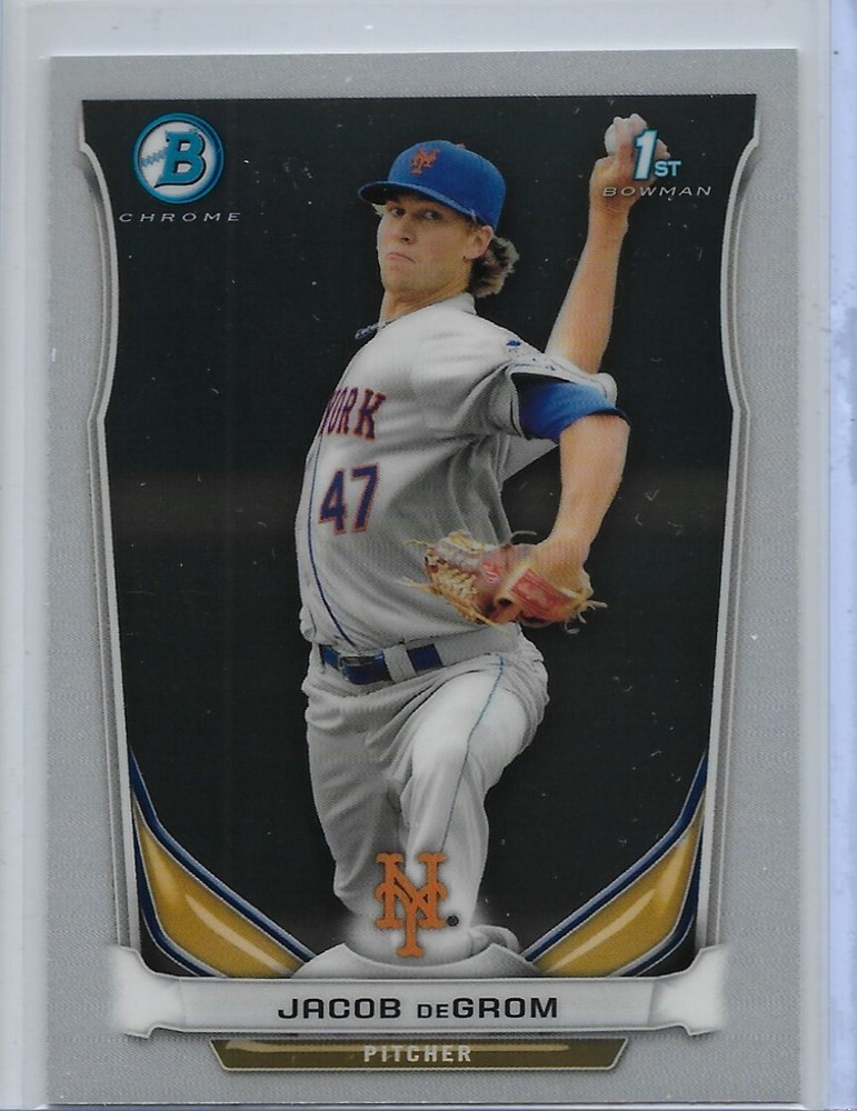 2014 Bowman Chrome Prospects #BCP73 Jacob deGrom