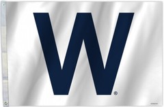 Chicago Cubs W Flag 2 X 3