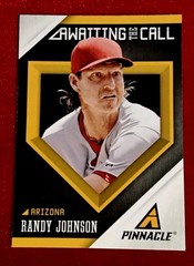 2013 Panini Pinnacle – Awaiting The Call #AC4 – Randy Johnson ⚾️ Arizona