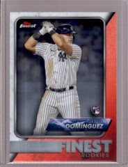 JASSON DOMINGUEZ 2024 Topps Finest Rookie Design Variation #FRD-1 RC