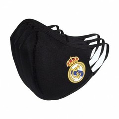 MLS Real Madrid Adidas 3-Pack 2 Layer Machine Washable Face Masks Covers NEW!