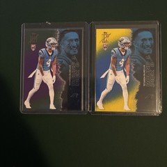 McMillan Topps Signature Class Two Card Lot, Yellow And Purple