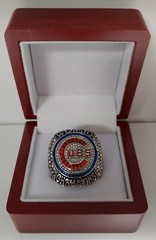 Kyle Schwarber – 2016 Chicago Cubs World Series Ring With Wooden Display Box