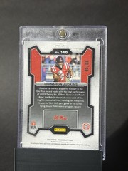 2024 Panini Prizm Draft Picks Quinshon Judkins Green Shimmer /8 Rookie SSP