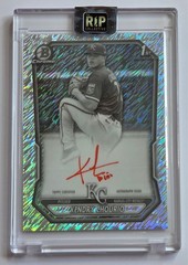 Kendry Chourio 2026 Bowman AUTO Black & White Red Ink SSP 1st Bowman #CPA-KC