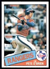 1985 Topps: Pete O’Brien Baseball Cards #196