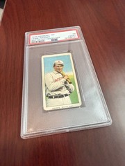 1909-11 T206 Piedmont 150 Bat on Left Shoulder Heinie Wagner RC. PSA 1.5(mc)