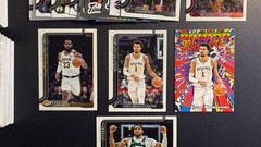 Lot of 200+ / 2025 Topps NBA Stars Parallels Commons Rookies WEMBANYAMA LEBRON