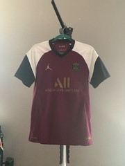Jordan x Paris Saint-Germain 2020-2021 Third Vapor Match Jersey