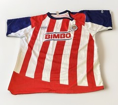 (Has Flaws) Large Chivas Bimbo Jersey Mexico Soccer Football Guadalajara Mexican