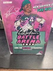 2026 Bo Jackson Battle Arena Ken Griffey Jr. Edition Factory Sealed Blaster Box