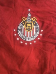 Alan de Ivonne Club Deportivo Guadalajara Chivas Red/White Jacket Size 44