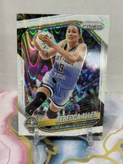 2025 Panini Prizm WNBA Rebecca Allen Chicago Sky #67 White Seismic
