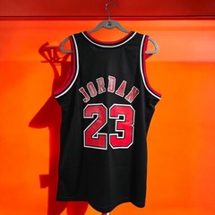 Chicago Bulls 97/98 – Jordan – Basketball NBA – Black – 3XL (USA-2XL) Embroidery