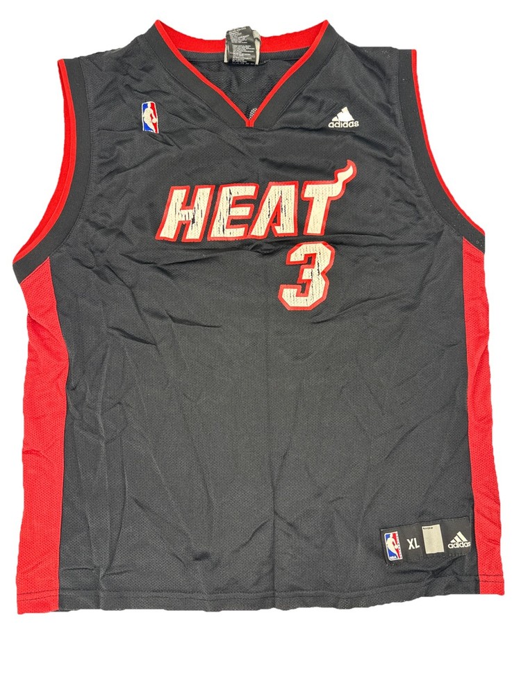 Dwyane Wade #3 Miami Heat Adidas NBA basketball jersey size YOUTH Extra Large XL