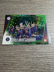 PSG Topps 2025-26 UEFA Club Paris Saint-Germain Green Foil /99