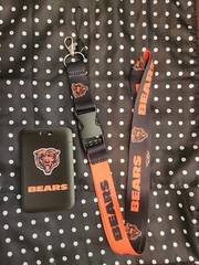 Chicago Bears NFL Lanyard Keychain & ID Holder