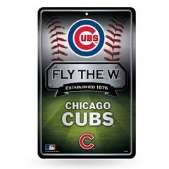 Chicago Cubs 11″x17″ Embossed Metal Sign