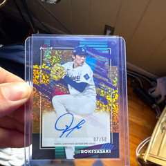 Topps Finest 2026 Roki Sasaki Finest Autographs Auto Gold #FMA-RS 07/50 Dodgers