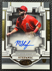 Michael Stefanic 2023 Topps Tier One Break Out Auto #BOA-MST1 /299 RC Angels