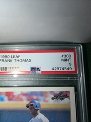 Lot of (4) PSA 9 Frank Thomas Baseball Slabs