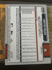 Topps 2026 Series 2 Christian Walker #495 Houston Astros 15/75 Serial Very Rare
