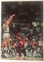 Larry Bird Dominique Wilkins NBA 1988 Magazine Photo 7.5×10.5 Inches Wall Decor