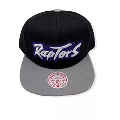 Mitchell & Ness Black/Gray NBA Toronto Raptors HWC Core Basic Snapback – OSFA
