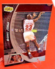 1998-99 Upper Deck UD Ionix Michael Jordan Silver Red Foil #2 Bulls HOF N/M-MT