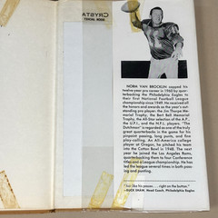 Norm Van Brocklin’s Football Book: Passing, Punting, Quarterbacking-Vtg 1961 HC