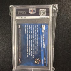 2017 Topps Chrome Aaron Judge Update RC Rookie Card #HTM40 PSA 10
