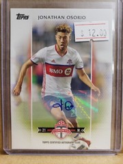 2017 Topps MLS – Autographs #137 Jonathan Osorio /340 (AU)