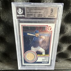 2005 Topps Pristine Legends – Valuable Performance Relics Dale Murphy #VP-DM