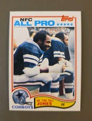 1982 Topps Ed “Too Tall” Jones #318 Cowboys NM